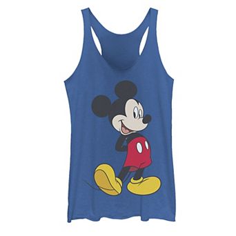 Juniors' Disney Mickey Mouse Smiling Pose Tank