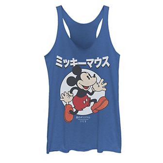 Disney's Mickey Mouse Juniors' Kanji Vintage Logo 1928 Tank Top
