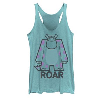 Disney / Pixar's Monsters, Inc. Sulley Kitty Juniors' Color Chalk Graphic Tank Top