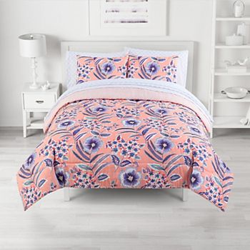 StyleWell Lane Medallion Full/Queen Bed in a Bag Comforter Set with Sheets  and Decorative Pillows YSH-HW-831-1 - The Home Depot