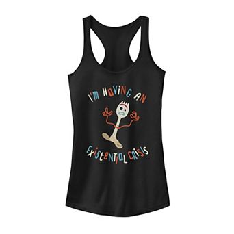 Disney / Pixar's Toy Story 4 Forky Juniors' Existential Crisis Graphic Tank Top