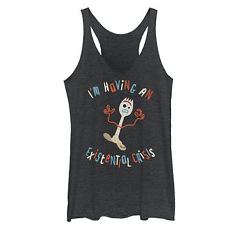 Disney / Pixar's Toy Story 4 Forky Juniors' Existential Crisis Graphic Tank Top