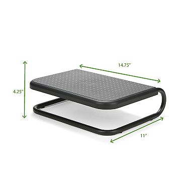 Mind Reader 2-pack Metal Monitor Stand Riser