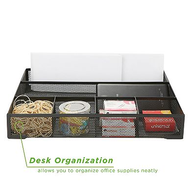 Mind Reader 2-piece Mesh Deep Drawer Organizer