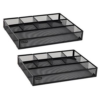 Mind Reader 2 pc Mesh Deep Drawer Organizer