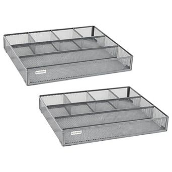 Mind Reader 2 pc Mesh Deep Drawer Organizer