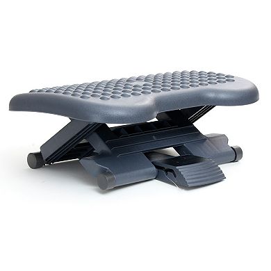Mind Reader 2 Pack Adjustable Height Ergonomic Foot Rest