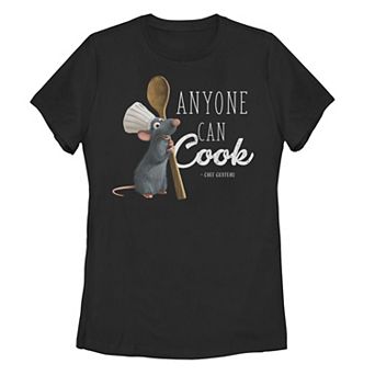 Disney / Pixar's Ratatouille Remy Juniors' Anyone Can Cook Graphic Tee