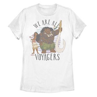Disney's Moana Juniors' We Are All Voyagers Group Shot Graphic Tee