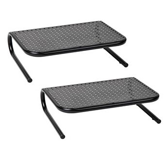 Mind Reader 2-pack Metal Monitor Stands
