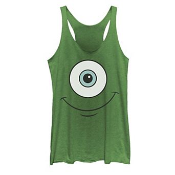 Juniors' Disney / Pixar Monsters, Inc. Mike Eye Smile Graphic Tank Top