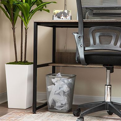 Mind Reader 2-piece Garbage Wastebasket Set