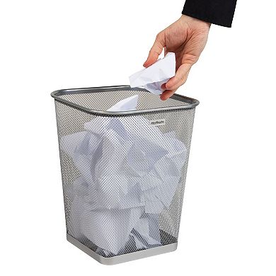 Mind Reader 2-piece Garbage Wastebasket Set