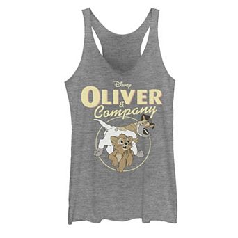 Disney's Oliver & Company Dodger Strutting Juniors' Graphic Tank Top