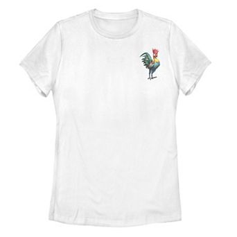 Disney's Moana Hei Hei Juniors' Left Chest Portrait Graphic Tee