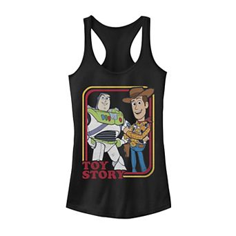 Disney / Pixar's Toy Story Buzz Lightyear & Woody Juniors' Buds Graphic Tank Top