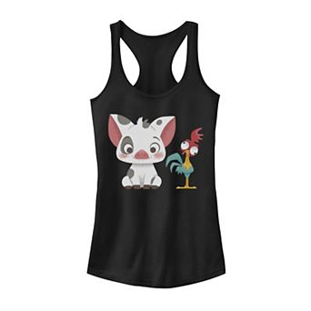 Disney's Moana Pua & Hei Hei Juniors' Graphic Tank Top