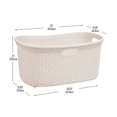Mind Reader 40 Liter Laundry Basket
