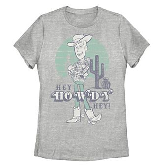 Disney / Pixar's Toy Story Woody Juniors' Pastel Hey Howdy Hey Graphic Tee