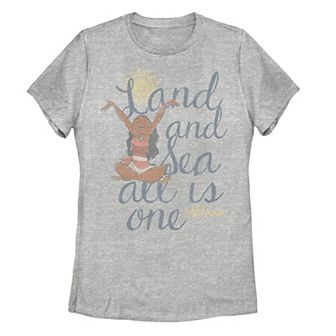 Disney's Moana Juniors' Sandy Toes Logo Graphic Tee