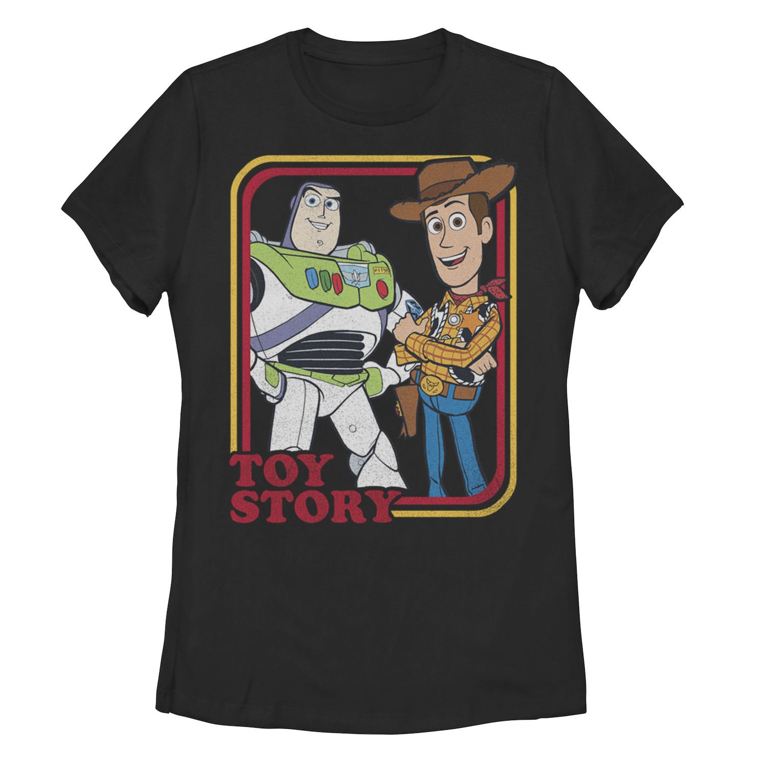 Image for Disney / Pixar Juniors' Toy Story Buzz Lightyear & Woody Buds Graphic Tee at Kohl's.