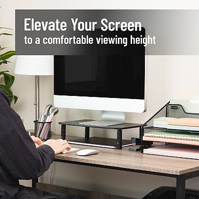 Mind Reader Rectangle Monitor Stand