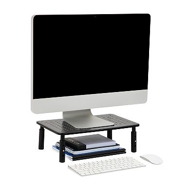 Mind Reader Rectangle Monitor Stand