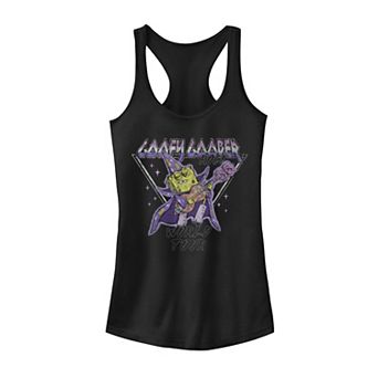 Juniors' Nickelodeon SpongeBob SquarePants Goofy Goober Rock World Tour Graphic Tank Top