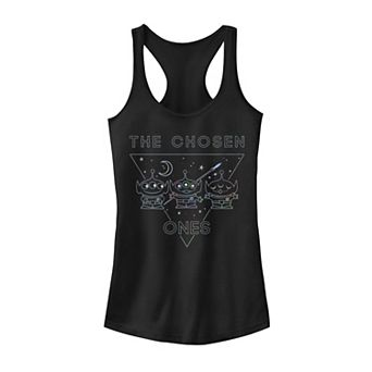 Juniors' Disney/Pixar Toy Story Rainbow Aliens The Chosen Ones Tank Top