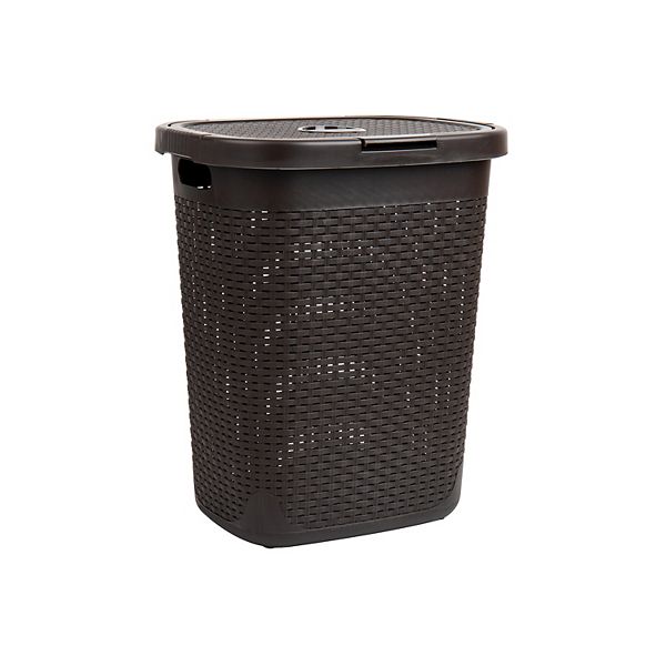 Quilted Laundry Basket Wise Reader