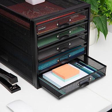 Mind Reader 5 Drawer Cabinet