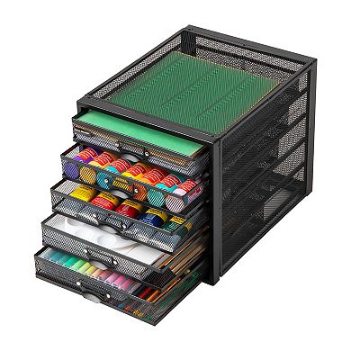 Mind Reader 5 Drawer Cabinet