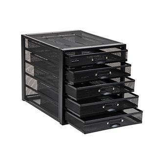 Mind Reader 5 Drawer Cabinet