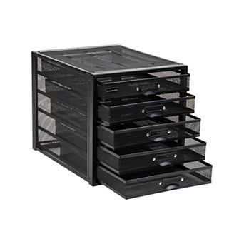 Mind Reader 5 Drawer Cabinet
