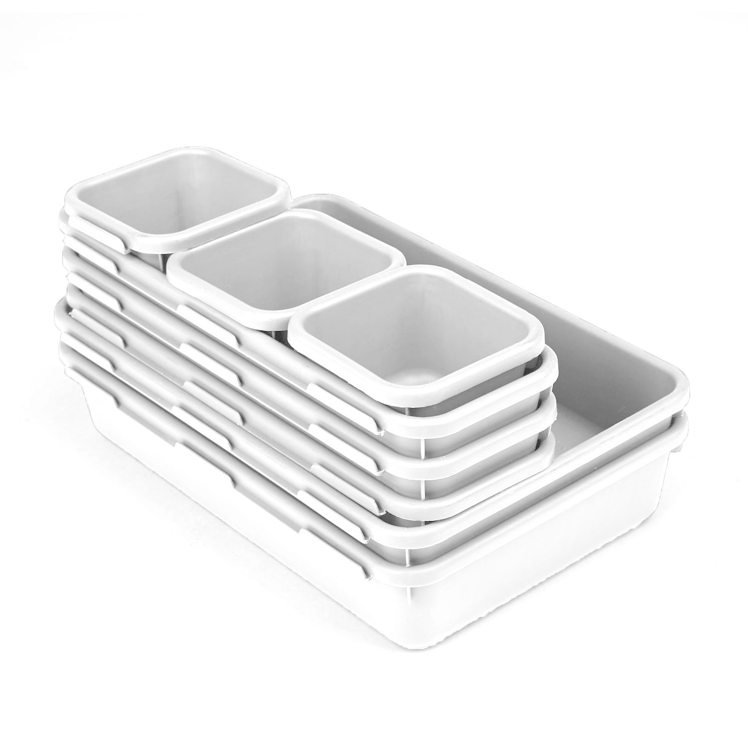 Mdesign Metal Drainboard - Plastic Cutlery Tray/wood Handles, Graphite/dark  Gray : Target