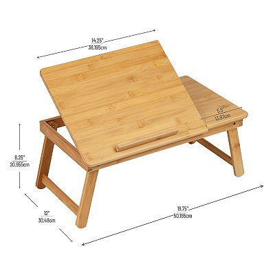 Mind Reader Bamboo Lap Desk