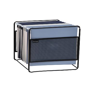 Mind Reader Desktop File Folder Organizer Box