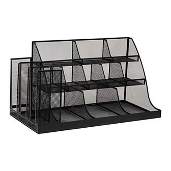 Mind Reader 14 Compartment 3 tier Large Breakroom Condiment Organizer