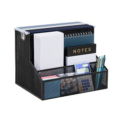 Mind Reader Large File Organizer Storage Basket For A4 Paper