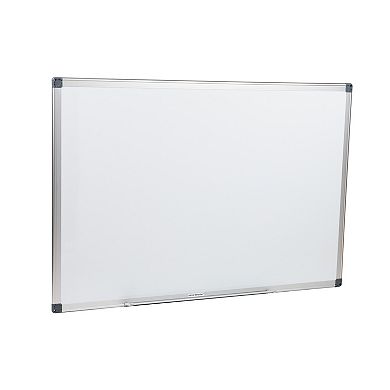 Mind Reader Magnetic Dry Erase Board With Marker Tray