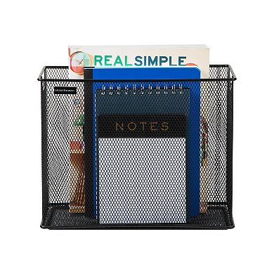 Mind Reader File Organizer Storage Basket For Letters