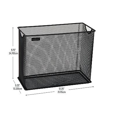 Mind Reader File Organizer Storage Basket For Letters