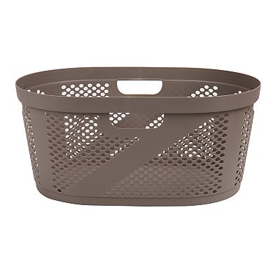 Mind Reader 40 Liter Plastic Laundry Basket