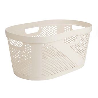 Mind Reader 40 Liter Plastic Laundry Basket