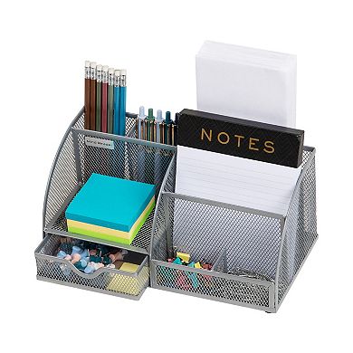 Mind Reader 7-Compartment Desk Organizer