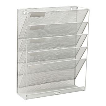Mind Reader Hanging Wall File Organizer