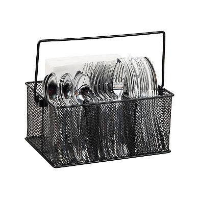 Mind Reader Metal Mesh Basket With Handle