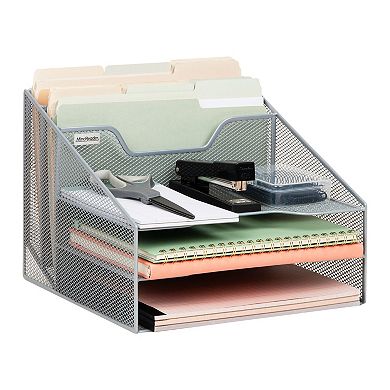 Mind Reader Three-Tiered Desk Organizer Tray