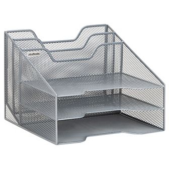Mind Reader Three-Tiered Desk Organizer Tray