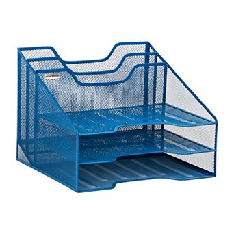 Mind Reader Three-Tiered Desk Organizer Tray